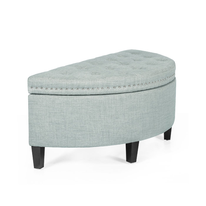 Alcott Hill® Roxann Upholstered Flip Top Storage Bench & Reviews Wayfair